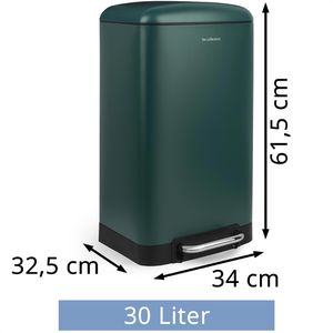 Produktbild für Mülleimer Les-Collectors N701, grün