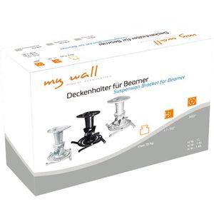 Produktbild für Beamer-Deckenhalterung myWall H16-1WL, weiß