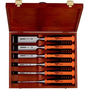 Produktbild für Stechbeitel Bahco 424P-S6-EUR, 6-teiliges Set