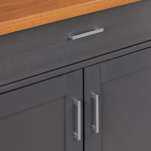 Produktbild für Küchenwagen Relaxdays 10034314, grau