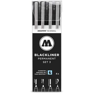 Fineliner Molotow Blackliner Set 3