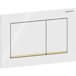 Produktbild für Betätigungsplatte Geberit Omega20, aus Kunststoff, für WC