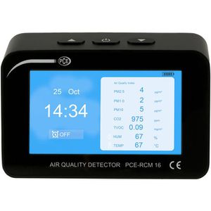 Produktbild für Luftmessgerät PCE RCM 16, stationär