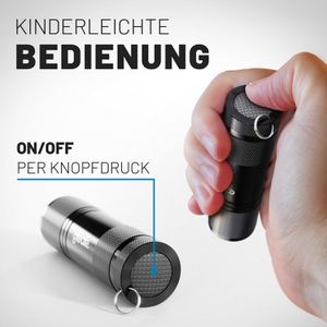 Produktbild für Taschenlampe Greate 1W, LED, mit Batterie