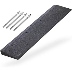 Bordsteinrampe bepco R10004S, aus Gummigranulat