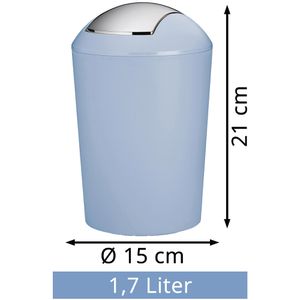 Produktbild für Mülleimer Kela Marta, 24384, frostblau