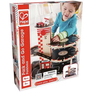 Produktbild für Parkgarage Hape 3002 Parkhaus, aus Holz