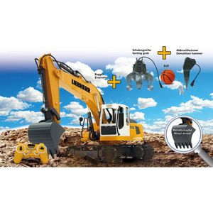 Produktbild für Baustellenfahrzeug JAMARA Liebherr R936 Bagger Destruction-Set