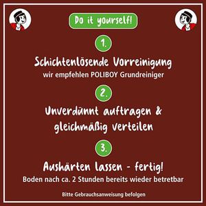 Produktbild für Bodenpflege Poliboy Parkett Renovierer glänzend