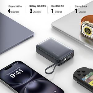 Produktbild für Powerbank 4smarts Enterprise Compact, 20000mAh