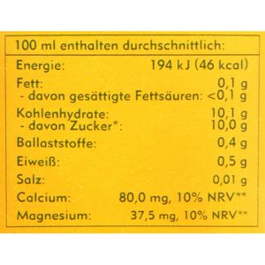 Produktbild für Saft Amecke + Calcium Magnesium, ohne Zuckerzusatz