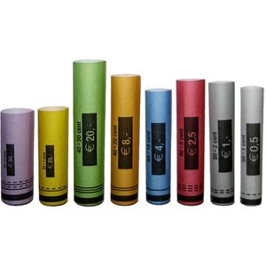 Münzhülsen effektivo 10109, für Rollgeld