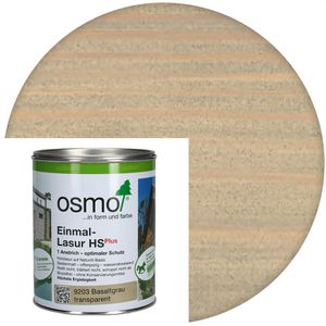 Osmo Holzlasur Einmal-Lasur HS Plus, 0,75l, außen, 9203 basaltgrau