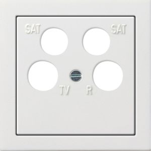 Produktbild für Zentralplatte Gira System 55 0259112