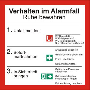 Produktbild für Hinweisschild Abtec ISO 7010, Folie