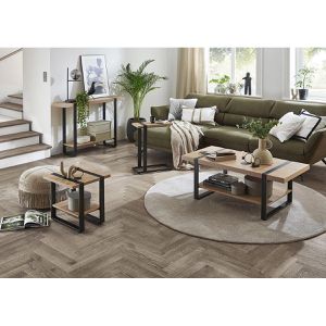Produktbild für Couchtisch Haku-Möbel 25199, Saragossa 1, aus Holz, eiche