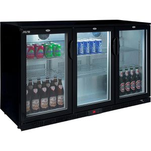 Produktbild für Getränkekühlschrank Saro BC330, mit Glastür, abschließbar