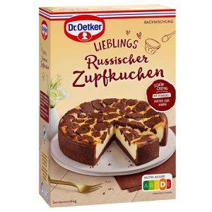 Kuchenbackmischung Dr.Oetker Lieblings Russischer Zupfkuchen