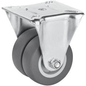 Produktbild für Möbelrolle SO-TECH 130687, mit Anschraubplatte, 4-teilig