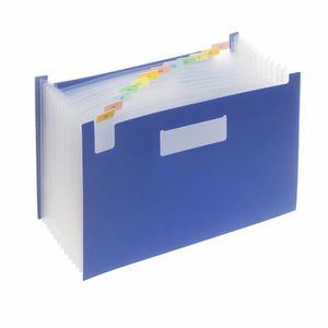 Fächermappe Foldersys 70036-47, A4, blau