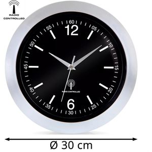 Produktbild für Wanduhr Monzana Kunststoff, analog, Funkuhr