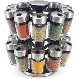 Gewürzkarussell Cole&Mason H121809, drehbar, mit 2 Ebenen