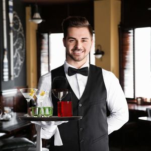 Produktbild für Serviertablett Relaxdays 10027282, rund, Ø 35cm