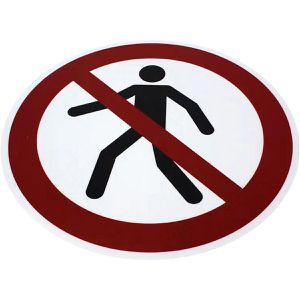 Bodenmarkierung Djois ISO 7010 P 004