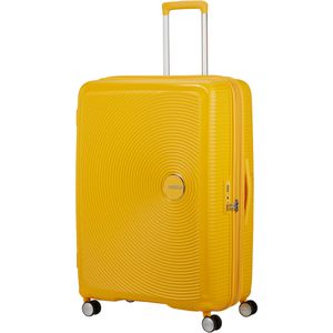 Produktbild für Koffer AmericanTourister Soundbox Spinner exp. gelb