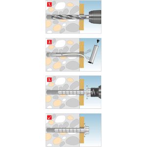 Produktbild für Betonschrauben Tox 41101931, Sumo Max 1 KB-U, Set