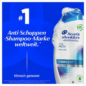 Produktbild für Shampoo Head&amp;Shoulders For Men Anti-Schuppen