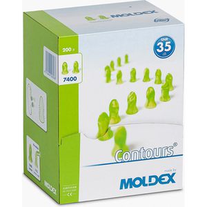 Produktbild für Ohrstöpsel Moldex Contours, 7400, SNR 35 dB