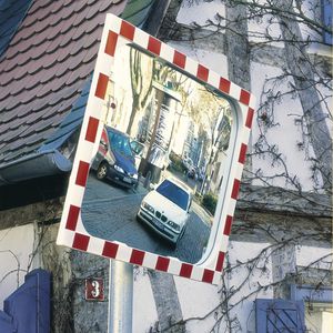 Moravia Verkehrsspiegel DIAMOND 2, 80 x 60cm, Sicherheitsglas, Innen- &  Außenbereich – Böttcher AG