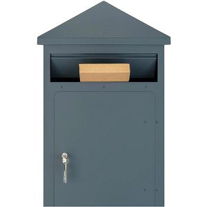 Produktbild für Briefkasten SafePost ScanPro 110PZ, anthrazit, aus Stahl
