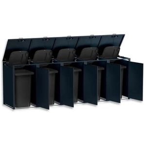 Produktbild für Mülltonnenbox Metzler MMB-1-5X-AN, Metall