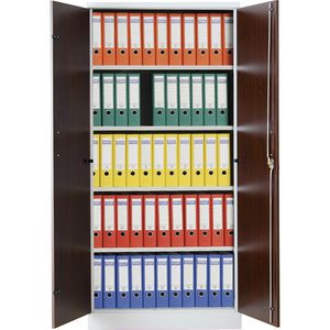 Produktbild für Aktenschrank G-Office FLC/WD.19, aus Metall / Holz