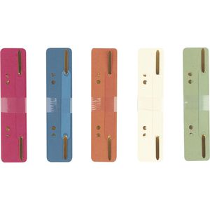 Heftstreifen Herlitz 8767709, 34 x 150mm, sortiert