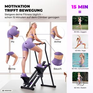 Produktbild für Crosstrainer Christopeit Climber, belastbar bis 150 kg