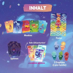 Produktbild für Kartenspiel Kosmos 68727, Die Insel der Mookies