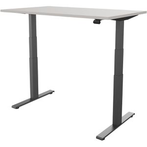 Produktbild für Schreibtisch fm-Büromöbel fouraction lichtgrau / anthrazit