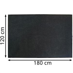 Produktbild für Heizmatte Römer Infrarot, schwarz, für außen