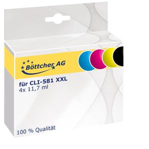 Produktbild für Tinte Böttcher-AG für Canon CLI-581 XXL