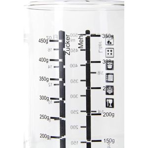 Produktbild für Messbecher wenco 555067, Messkanne, aus Glas