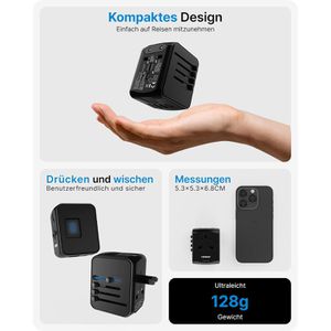 Produktbild für Reiseadapter Voomy Travel Y20