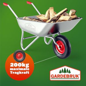 Produktbild für Schubkarrenrad Gardebruk 4.80/4.00-8, pannensicher Vollgummi