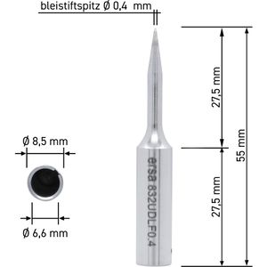 Produktbild für Lötspitze Ersa ERSADUR, 0832UDLF