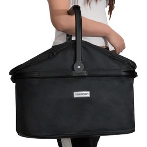 Produktbild für Einkaufskorb anndora TW-1402-A2 BLACK Thermo, schwarz