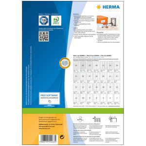Produktbild für Universaletiketten Herma 4263 Premium, weiß