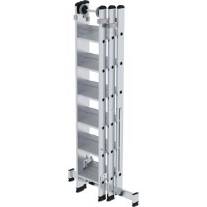 Produktbild für Mehrzweckleiter MUNK 33318, mit Wandlaufrollen