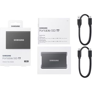 Produktbild für Festplatte Samsung Portable SSD T7